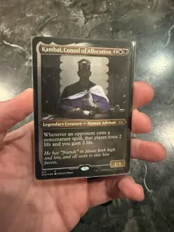 Kambal, Consul of Allocation (Foil Etched) Double Masters 2022 Foil - Image 1