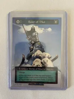 Sorcery Contested Realm Alpha ARTIST PROOF Frazetta Ruler of Thul RARE #24/25 - Image 1