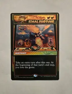 Final Fortune (Rainbow Foil) Secret Lair Drop Foil - Image 1