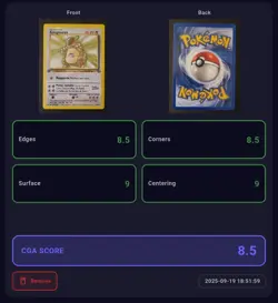 Carte Pokemon - KANGOUREX 21/64 - EDITION 1 - Jungle - FR - CGA grading 8,5/10 - Image 3