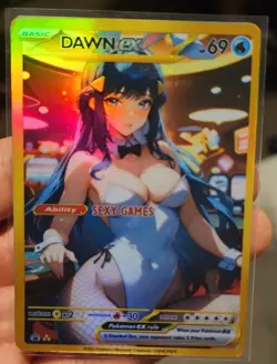 Dawn - Anime - Waifu - Pokemon - Trainer - DIY - Full Art - Sticker - Image 4