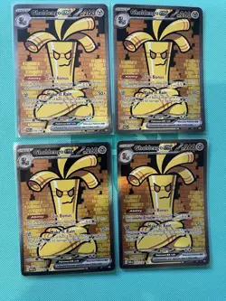 Pokemon Gholdengo EX *4 Paradox Rift 252/182 playset Special Illustration Rare - Image 1
