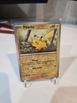 Pikachu - (Reverse Cosmos Holo) (Costco Exclusive) 025/165 Miscellaneous Cards & - Image 1