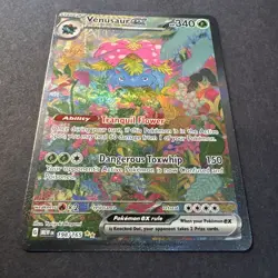 VENUSAUR EX 198/165 holo SIR SV: 151 Pokemon TCG card - Image 3