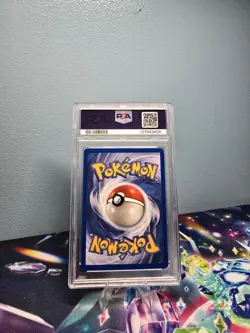 Pokemon Gyarados Holo Rare TCG card 006/102 Base Set PSA 8 - Image 2