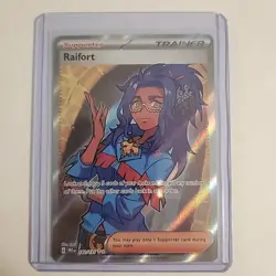 Raifort Holo Prismatic Evolutions Pokemon TCG Card Ultra Rare 142/131 - Image 1
