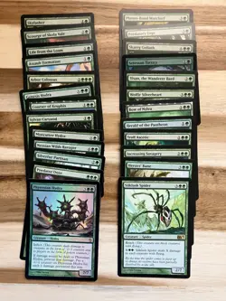 MTG Green 25 rare card lot no duplicates - Image 2