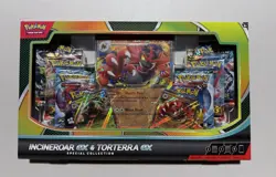 Pokemon Trading Card Game Incineroar ex and Torterra ex Special Collection Box - Image 1