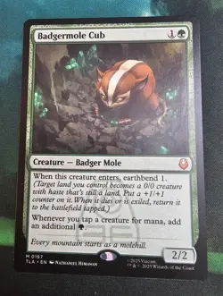 Magic The Gathering - Avatar: The Last Airbender-Badgermole Cub Mythic Non-Foil - Image 1