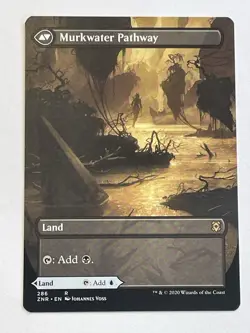 MTG Clearwater Pathway NM (Borderless) Zendikar Rising Regular Murkwater Magic - Image 3