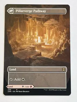MTG Needleverge Pathway NM (Borderless) Zendikar Rising Regular Magic - Image 4