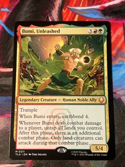 Bumi, Unleashed - 211 - TLA - NM - MTG Magic the Gathering - Image 1