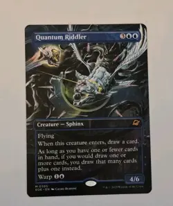 MTG Quantum Riddler (Borderless) Edge of Eternities NON-FOIL #305 Magic EOE - Image 1