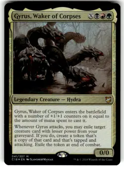 Gyrus, Waker of Corpses Commander 2018 Foil MTG - Image 1