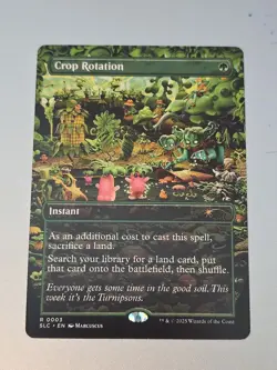 MTG Crop Rotation Secret Lair Countdown Kit An Encyclopedia of Magic NM - Image 1