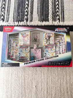 Pokemon TCG: Scarlet & Violet Prismatic Evolutions Premium Figure Collection NEW - Image 1