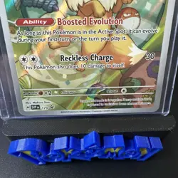 Pokemon TCG Eevee SVP 173 Prismatic Evolutions Full Art Black Star Promo - Image 3