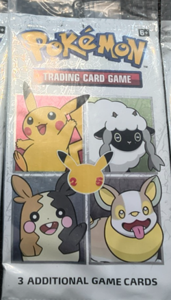 Pokemon 25th Anniversary General Mills Booster Pack Factory Sealed - Image 1