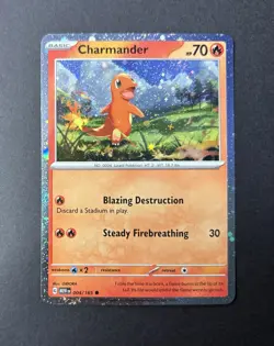 Charmander 004/165 Cosmos Holo - Pokemon Promo NM🔥 - Image 1