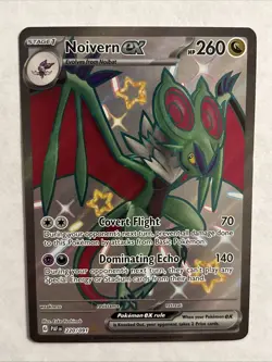 2024 Pokemon TCG Paldean Fates EN Noivern EX 220/091 Shiny Ultra - Image 3