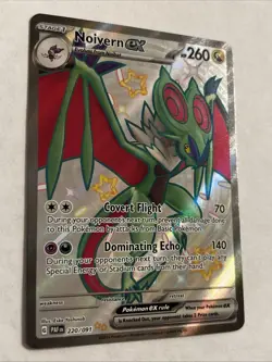 2024 Pokemon TCG Paldean Fates EN Noivern EX 220/091 Shiny Ultra - Image 4
