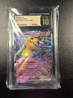 Pokemon Mimikyu ex Black Star Promo 004 CGC Graded Pristine 10 - Image 1