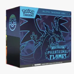 Pokemon Mega Evolution Phantasmal Flames Elite Trainer Box ETB Sealed - Image 1