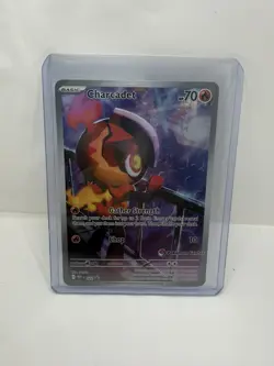 Phantasmal Flames Charcadet Pokemon Center Stamped Promo - Image 1