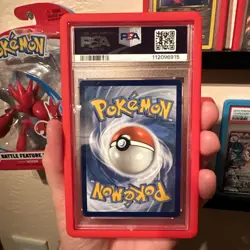 2024 POKEMON TEF EN-TEMPORAL FORCES ULTRA RARE #195 SCIZOR EX PSA 10 - Image 2