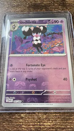 Gothorita - 42/86 (Master Ball Pattern) - ENGLISH - Pokemon TCG: White Flare - Image 3