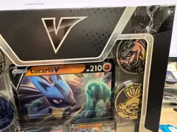 Pokemon TCG Lucario V & Tyranitar V Heavy Hitters Premium Collection NEW Sealed - Image 3