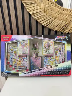 New Pokemon TCG Scarlet & Violet Prismatic Evolutions Premium Figure Collection - Image 1
