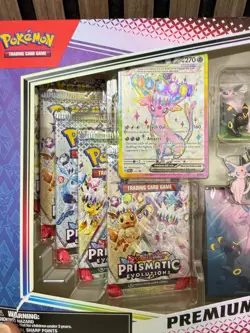 New Pokemon TCG Scarlet & Violet Prismatic Evolutions Premium Figure Collection - Image 4