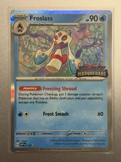 SVP117 Froslass Pre release promo Pokemon - Stamped Twilight Masquerade 117 SVP - Image 1