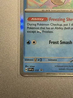 SVP117 Froslass Pre release promo Pokemon - Stamped Twilight Masquerade 117 SVP - Image 5