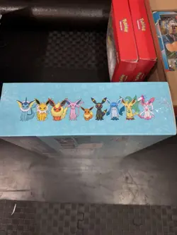 New Sealed Pokemon TCG S-Chinese 2024 Eevee GX Gift Box Vaporeon Box Exclusive - Image 3