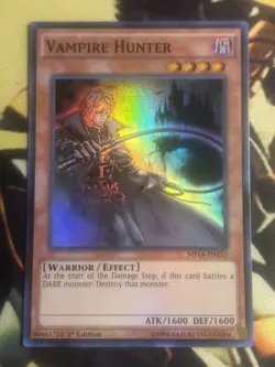 Yugioh: Vampire Hunter - MP14-EN155 - Super Rare - 1st Edition - NM - Image 1