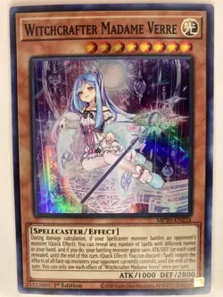 Witchcrafter Madame Verre - MP20-EN224 - Super Rare - 1st Edition - Image 1