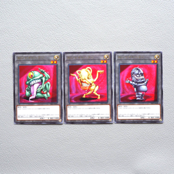 YuGiOh Ojama Black Yellow Green Token 3set TK03-JP026 TK03-JP027 MINT Japan j073 - Image 1