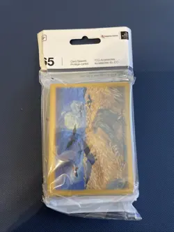 Pokemon Center Exclusive Van Gogh TCG Card Sleeves 65ct. New Sealed Corviknight - Image 1