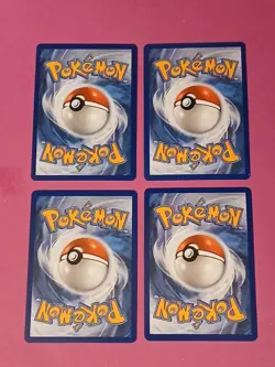 Pokemon Playset White Flare Hilda 084/086 (4) Trainer Supporter Cards Playset x4 - Image 2