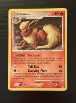 Flareon 19/111 Rising Rivals Regular Pokemon Card NM/VLP+ - Image 1