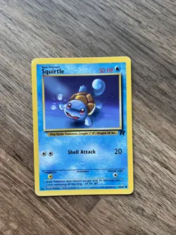 Squirtle 68/82 Team Rocket Set - Common - LP+ - Pokemon TCG Card WOTC 90s - Image 1