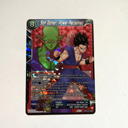 Son Gohan, Power Reclaimed Foil SGR BT19-151 Dragon Ball Super card game ccg - Image 1