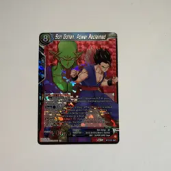 Son Gohan, Power Reclaimed Foil SGR BT19-151 Dragon Ball Super card game ccg - Image 2