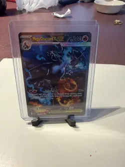 Pokemon Card Phantasmal Flames Mega Charizard X ex 125/094 SIR NM - Image 2
