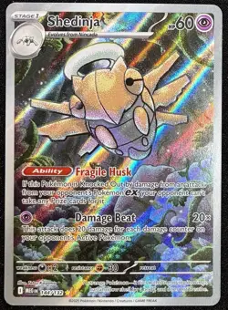 Pokemon Card Shedinja 144/132 Illustration Rare Mega Evolution Base Set NM - Image 1