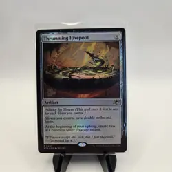 Thrumming Hivepool Edge of Eternities Foil Prerelease Promo MTG Card - Image 1