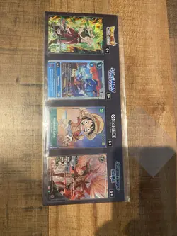 Monkey D Luffy P 037 Foil Holo Promo One Piece Card Game Limited 2023 sealed - Image 3