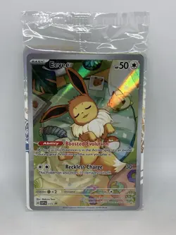 Pokemon TCG Eevee Black Star Promo 173 Prismatic Evolutions Sealed Card - Image 1